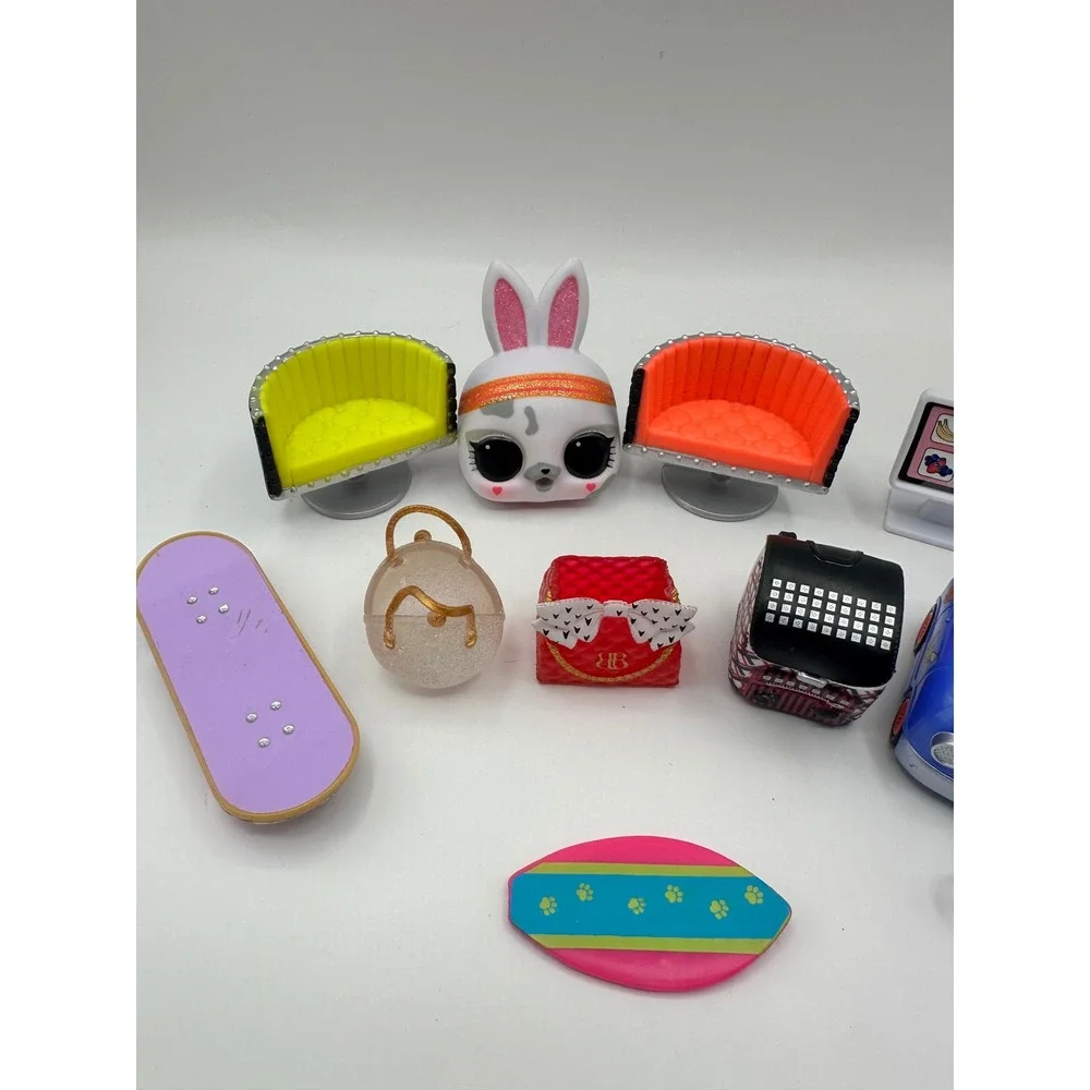 LOL Surprise! Doll Accessories Lot Furniture Car, Electronics Decor‎